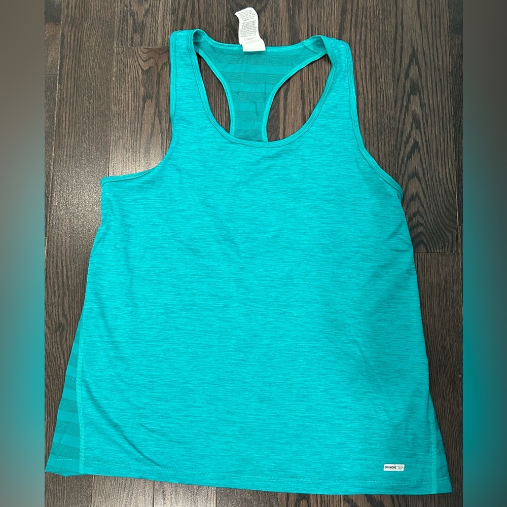 Athletic Works Teal Tank Top